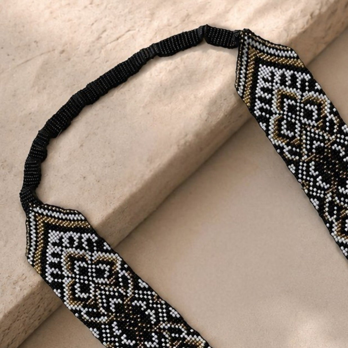 SOPHIE HANDMADE AFRO BEADED MALA/NECKPIECE ML236