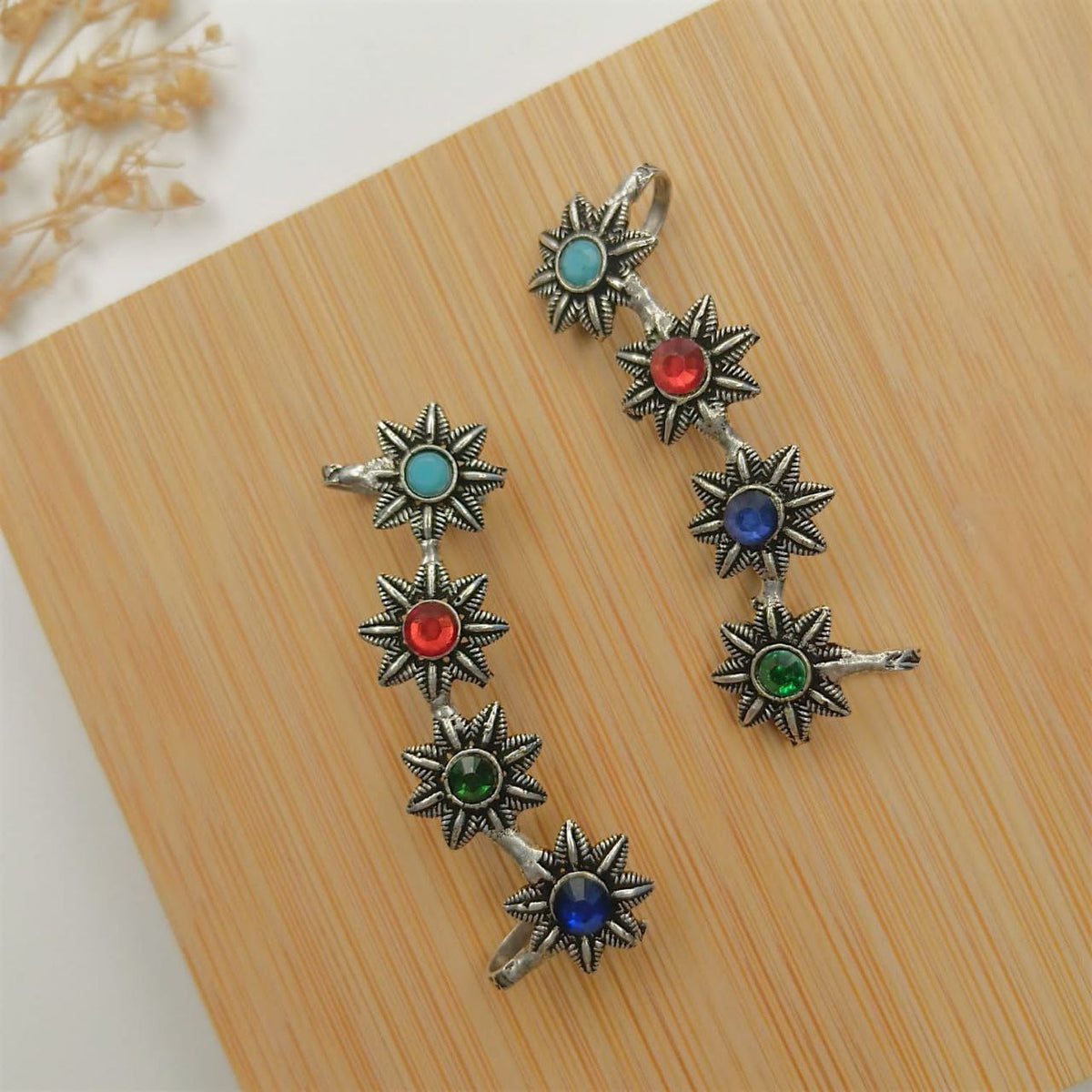 SIENNA ANTIQUE EAR CUFF/EARRINGS EA09