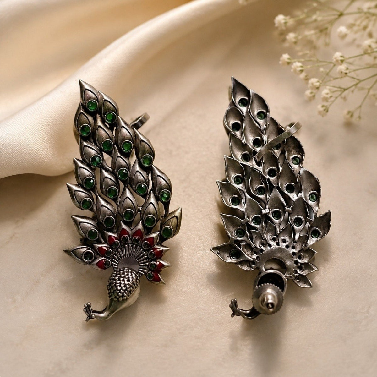 SERAPHINA SEMI HANDMADE EAR CUFF/EARRINGS EA29