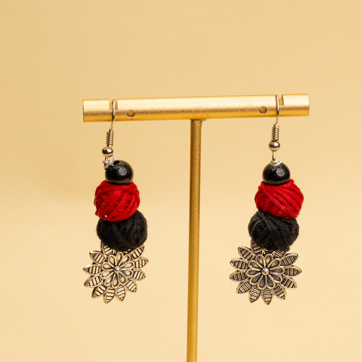 AIDEN FABRIC AND BEADS HANDMADE AND HANDSTICHED MALA/ NECKPIECE ML94