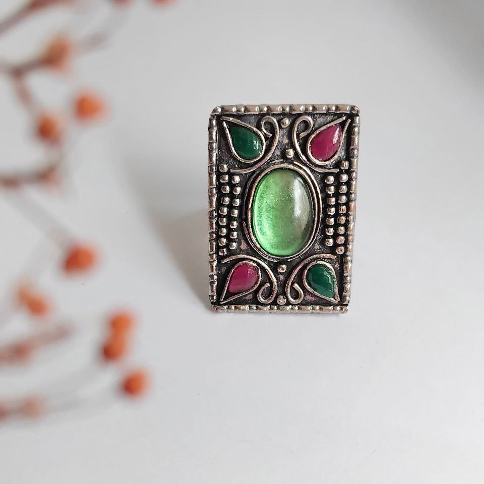 RIMASHA ANTIQUE POLISH RING R93