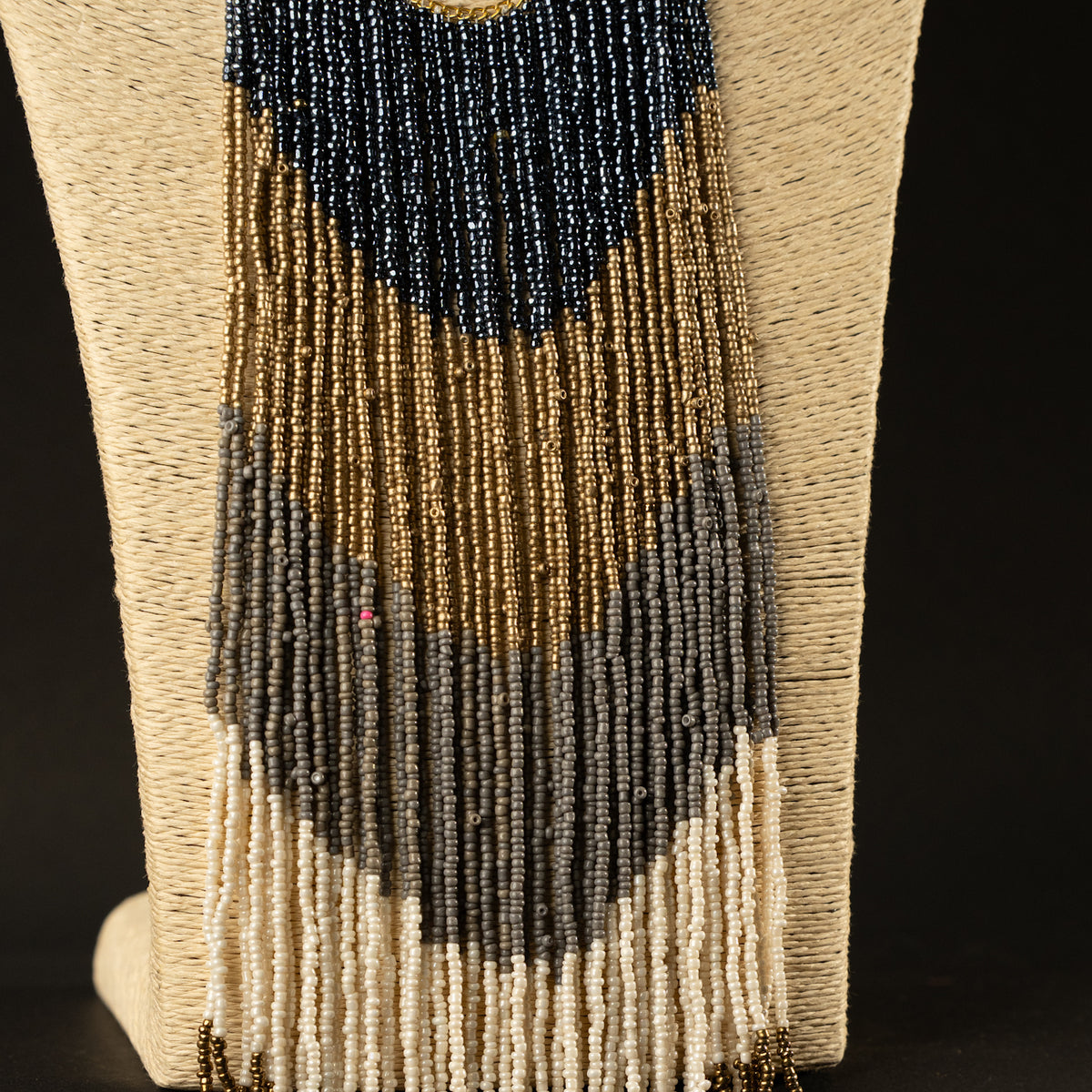 ZAVIER AFRO BEADED HANDMADE MALA/ NECKPIECE ML111