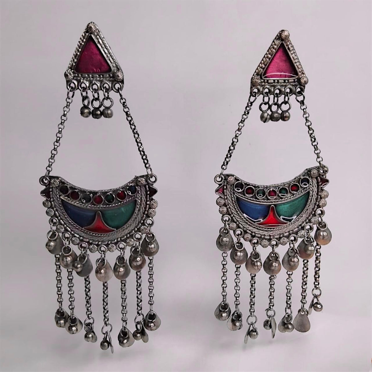 JERIN AFGHANI RAW AND RUSTIC AND VINTAGE DANGLERS AF51