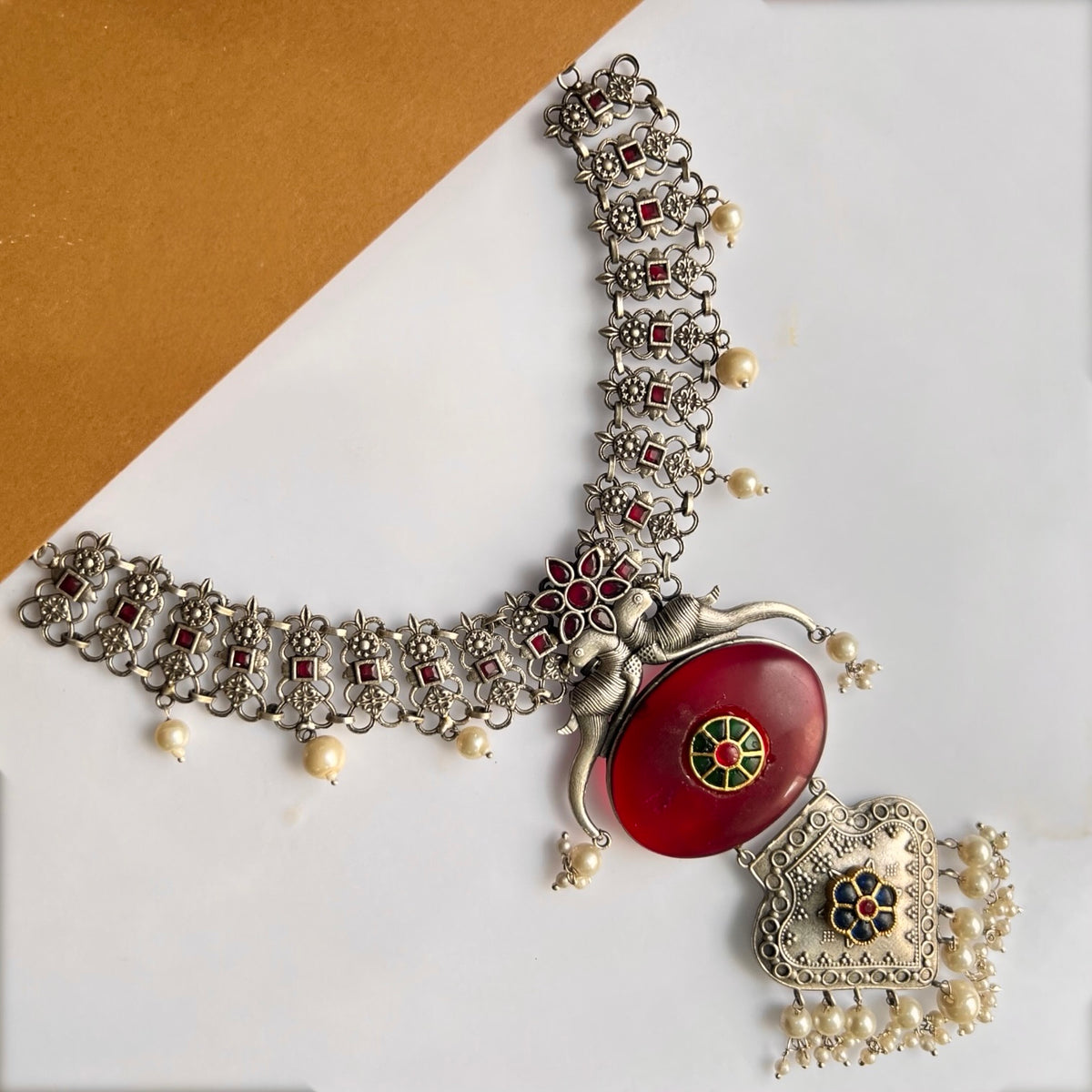 MIRINDA BIJOUX PREMIUM SEMI HANDMADE NECKLACE NL293