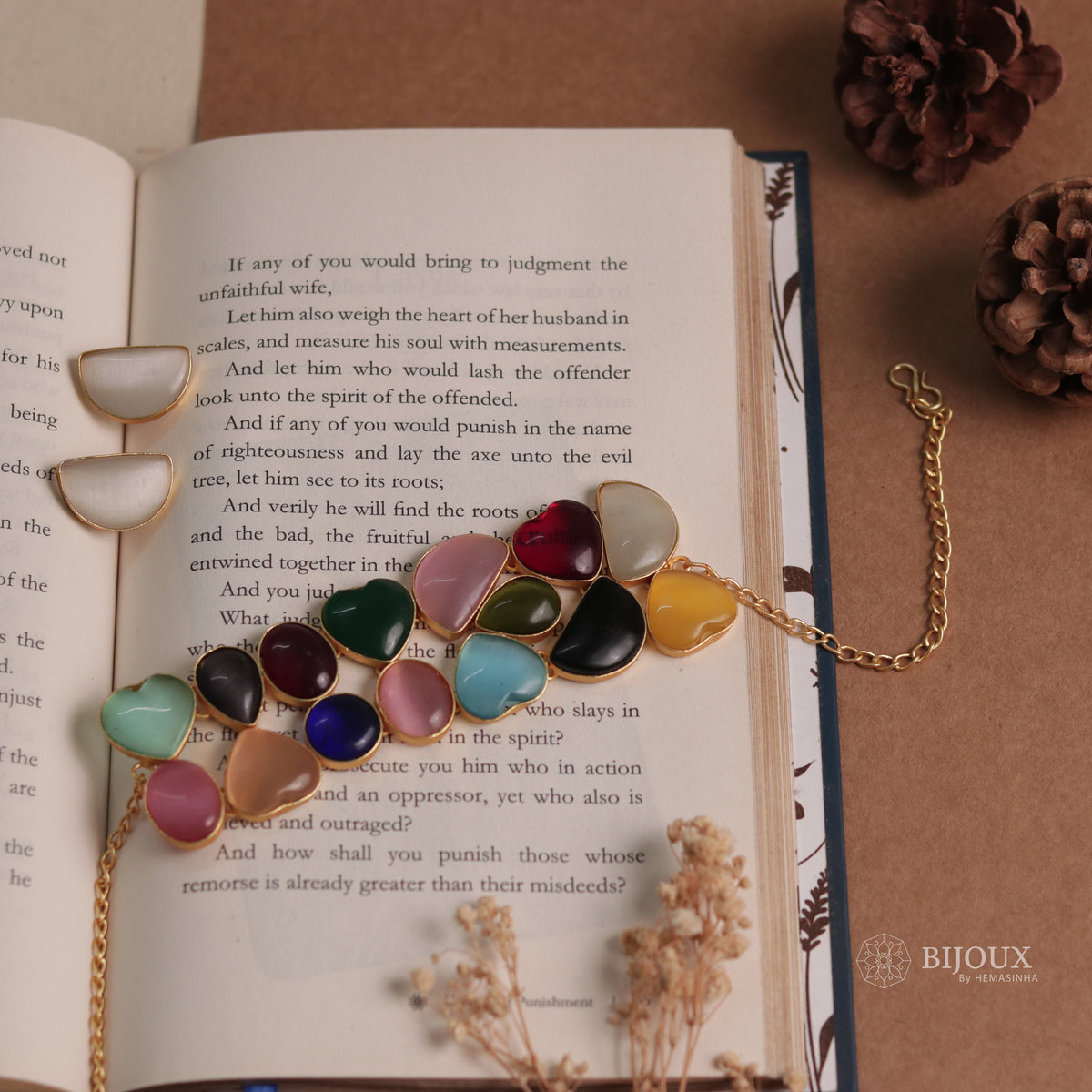 LUCY BIJOUX PREMIUM AND EXCLUSIVE HANDMADE CHOKER WITH EARRINGS CH121