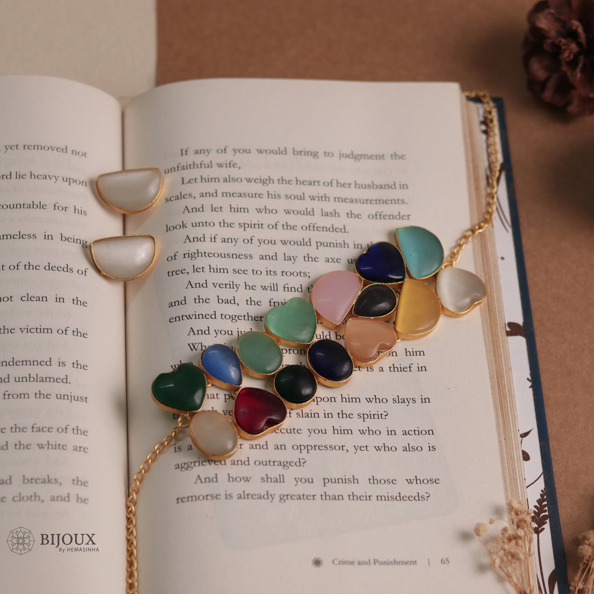 LUCY BIJOUX PREMIUM AND EXCLUSIVE HANDMADE CHOKER WITH EARRINGS CH121