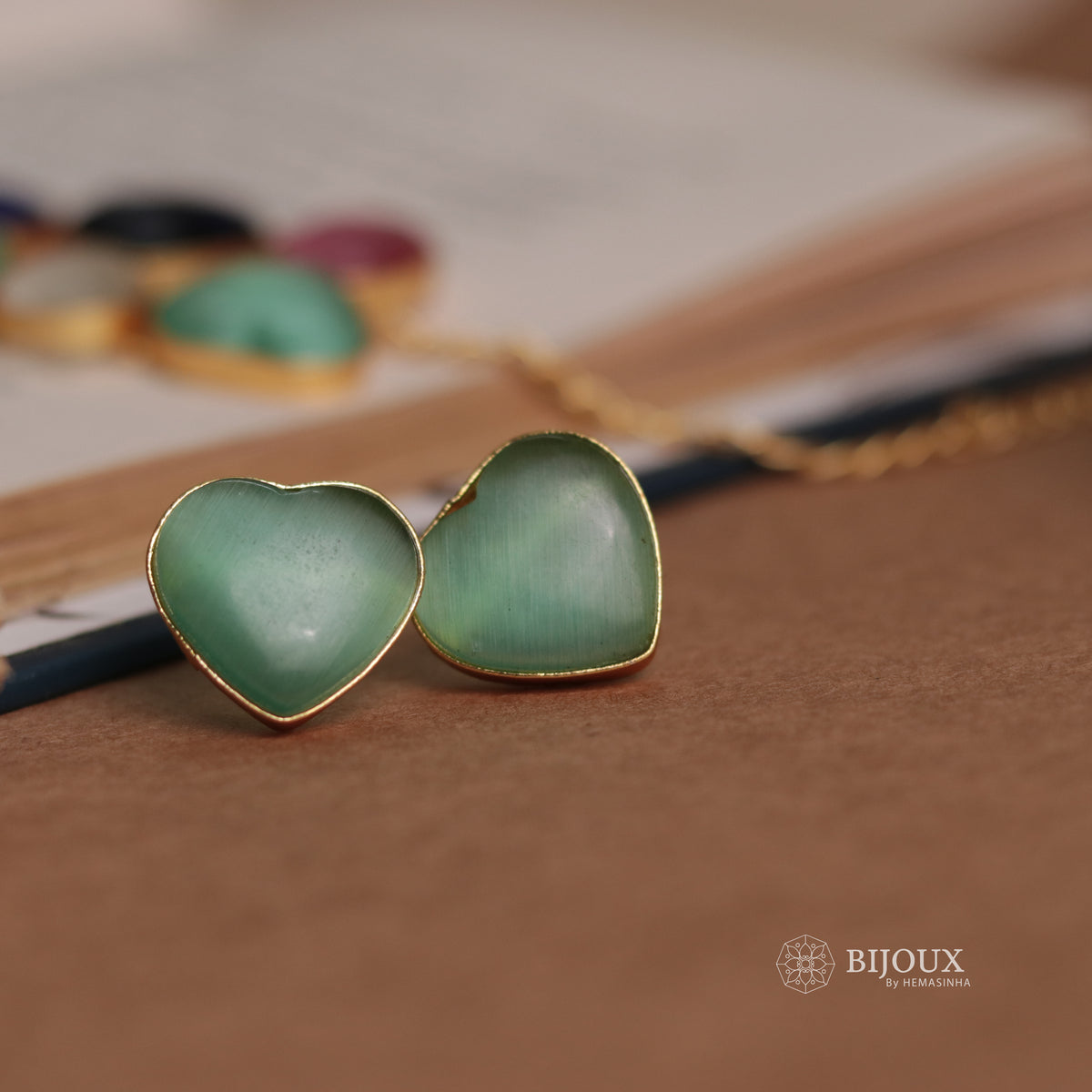 LUCY BIJOUX PREMIUM AND EXCLUSIVE HANDMADE CHOKER WITH EARRINGS CH121