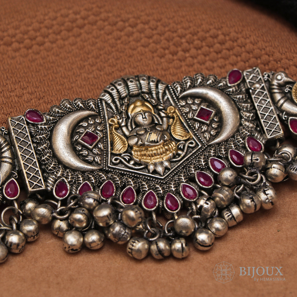 PIRAMA BIJOUX PREMIUM SEMI HANDMADE CHOKER WITH EARRINGS CH65