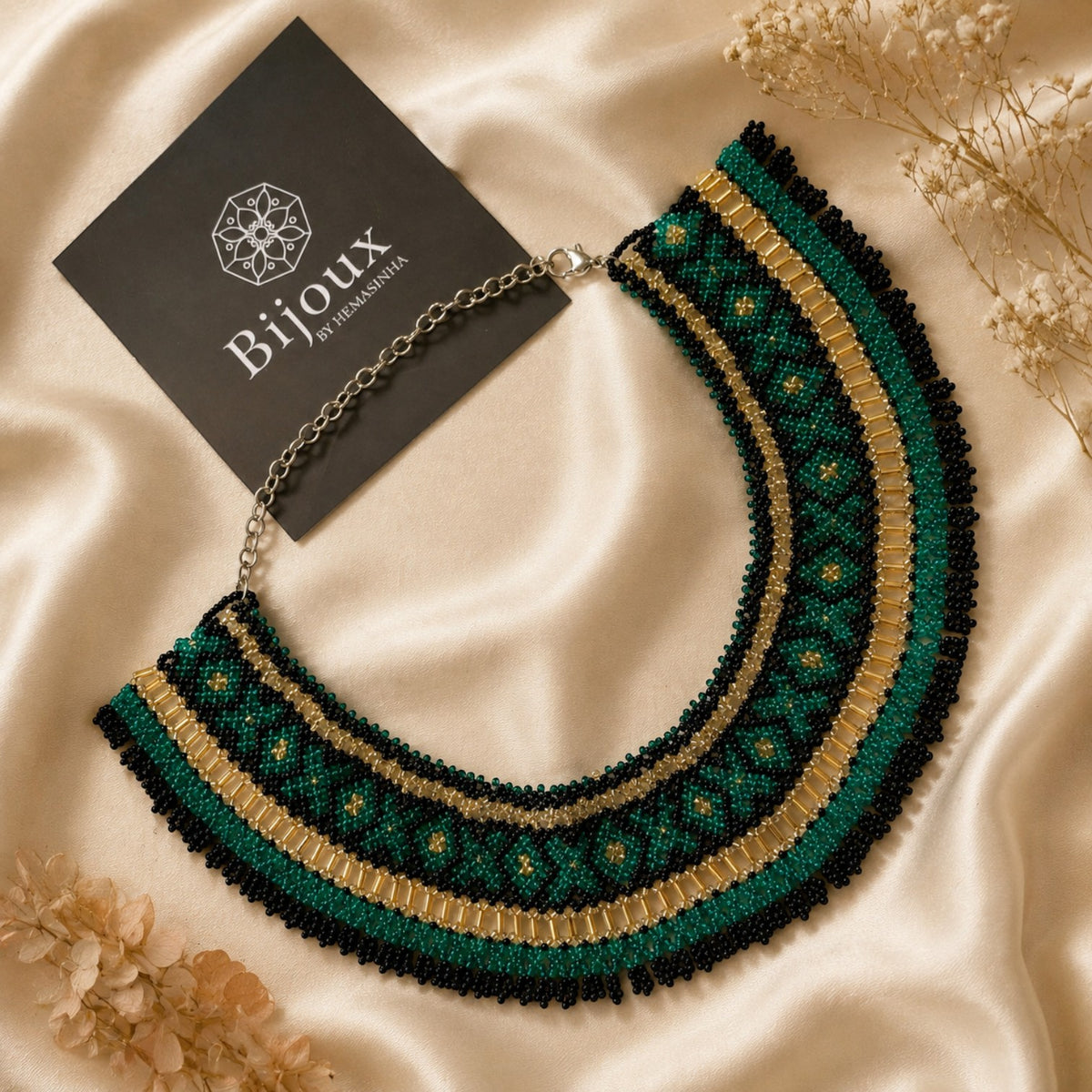 AURORA AFRO BEADED HANDMADE NECKLACE NL383