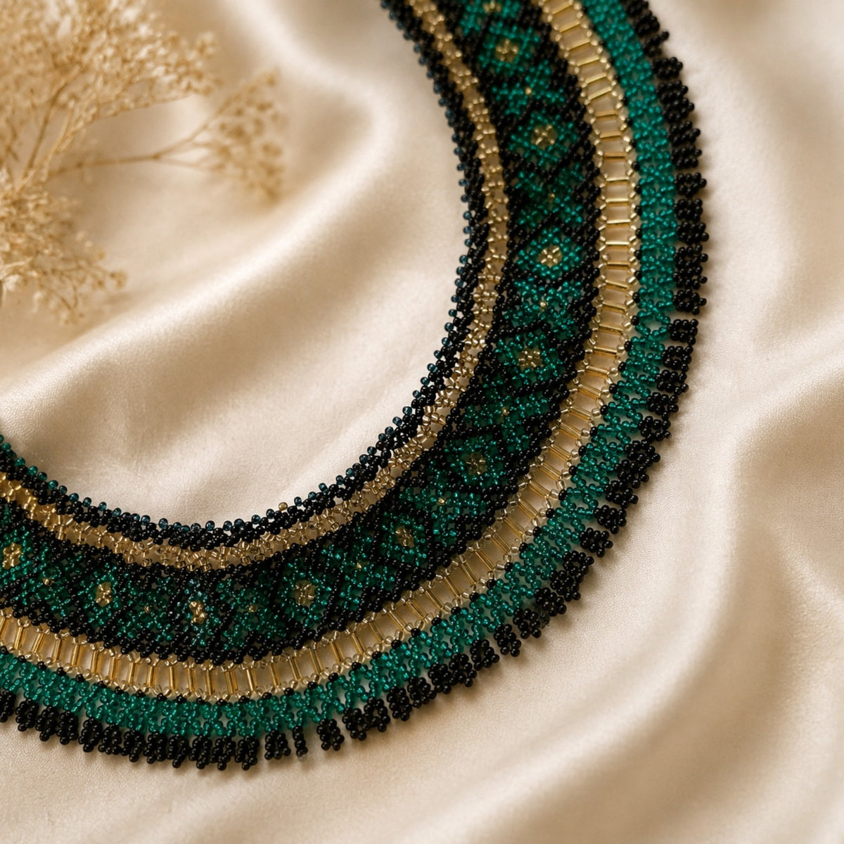 AURORA AFRO BEADED HANDMADE NECKLACE NL383