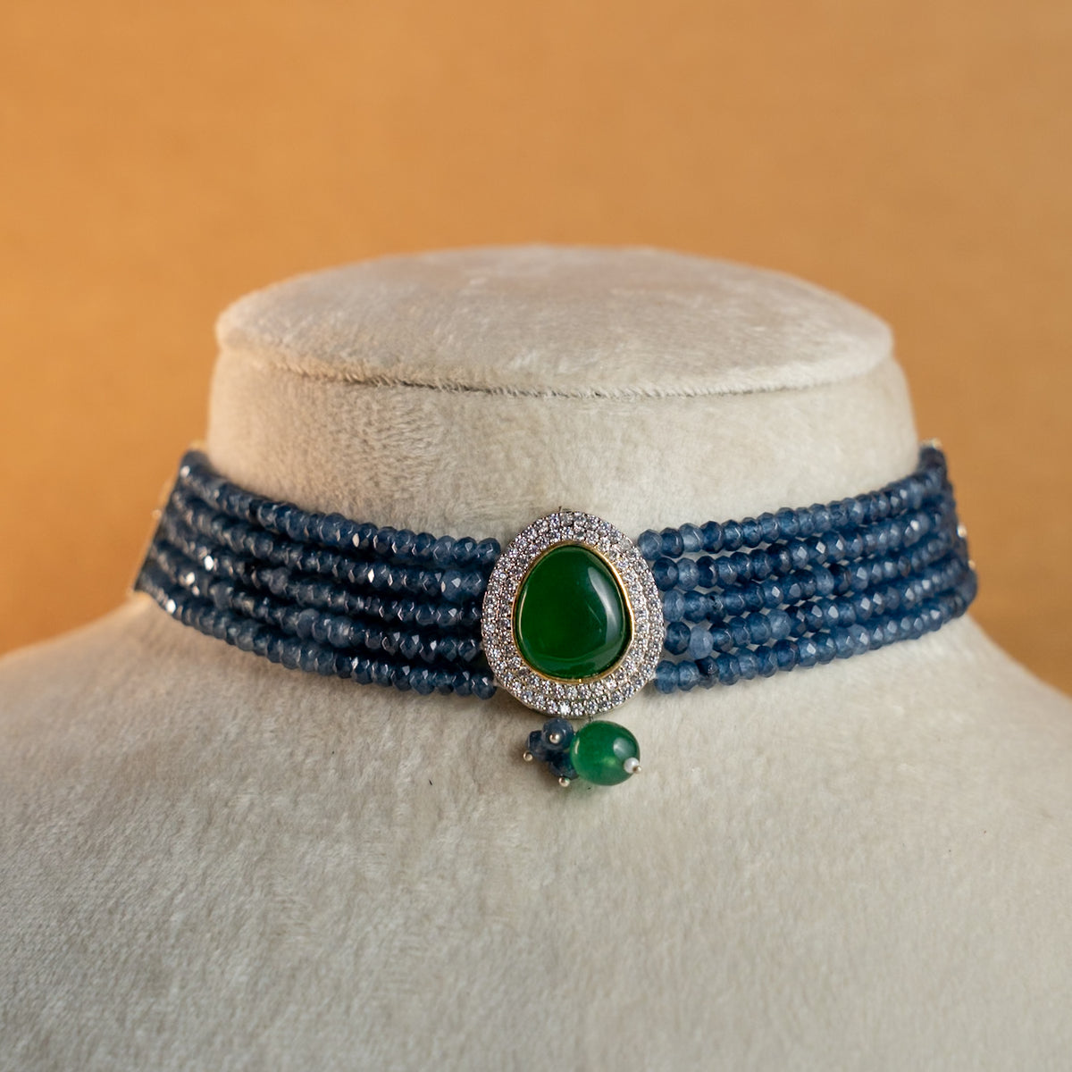 SOPHIE ONEX BEADS BIJOUX PREMIUM AND EXCLUSIVE HANDMADE CHOKER WITH EARRINGS CH210