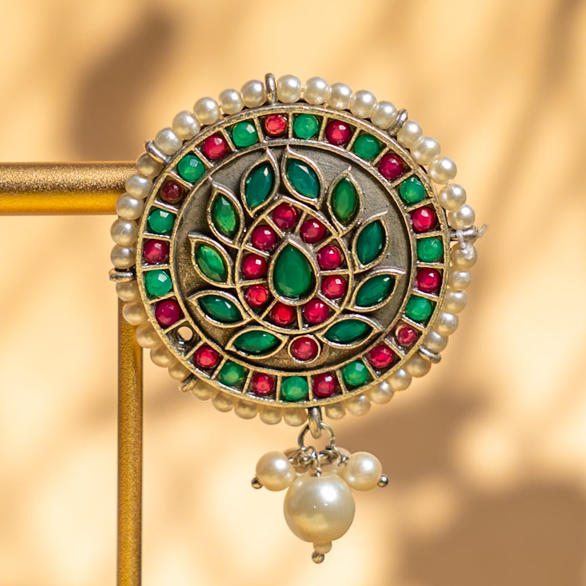 CHEN BIJOUX PREMIUM AND EXCLUSIVE SEMI HANDMADE CHOKER WITH EARRINGS CH404