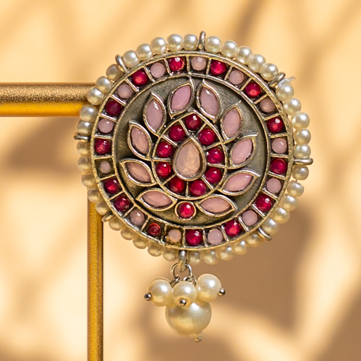 CHEN BIJOUX PREMIUM AND EXCLUSIVE SEMI HANDMADE CHOKER WITH EARRINGS CH404