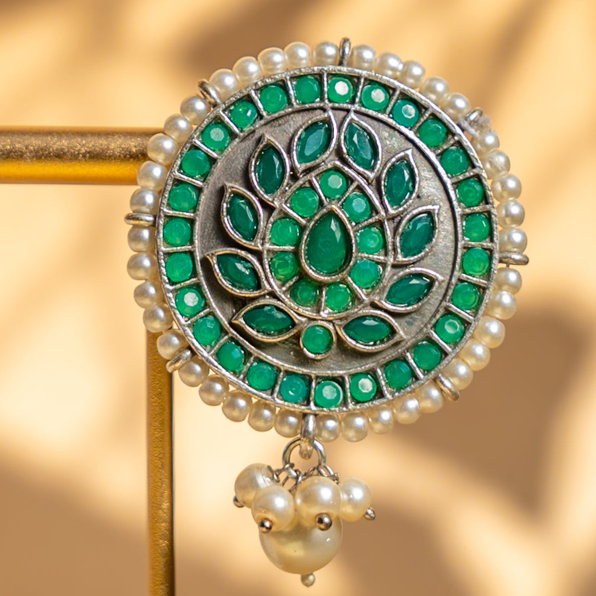 CHEN BIJOUX PREMIUM AND EXCLUSIVE SEMI HANDMADE CHOKER WITH EARRINGS CH404