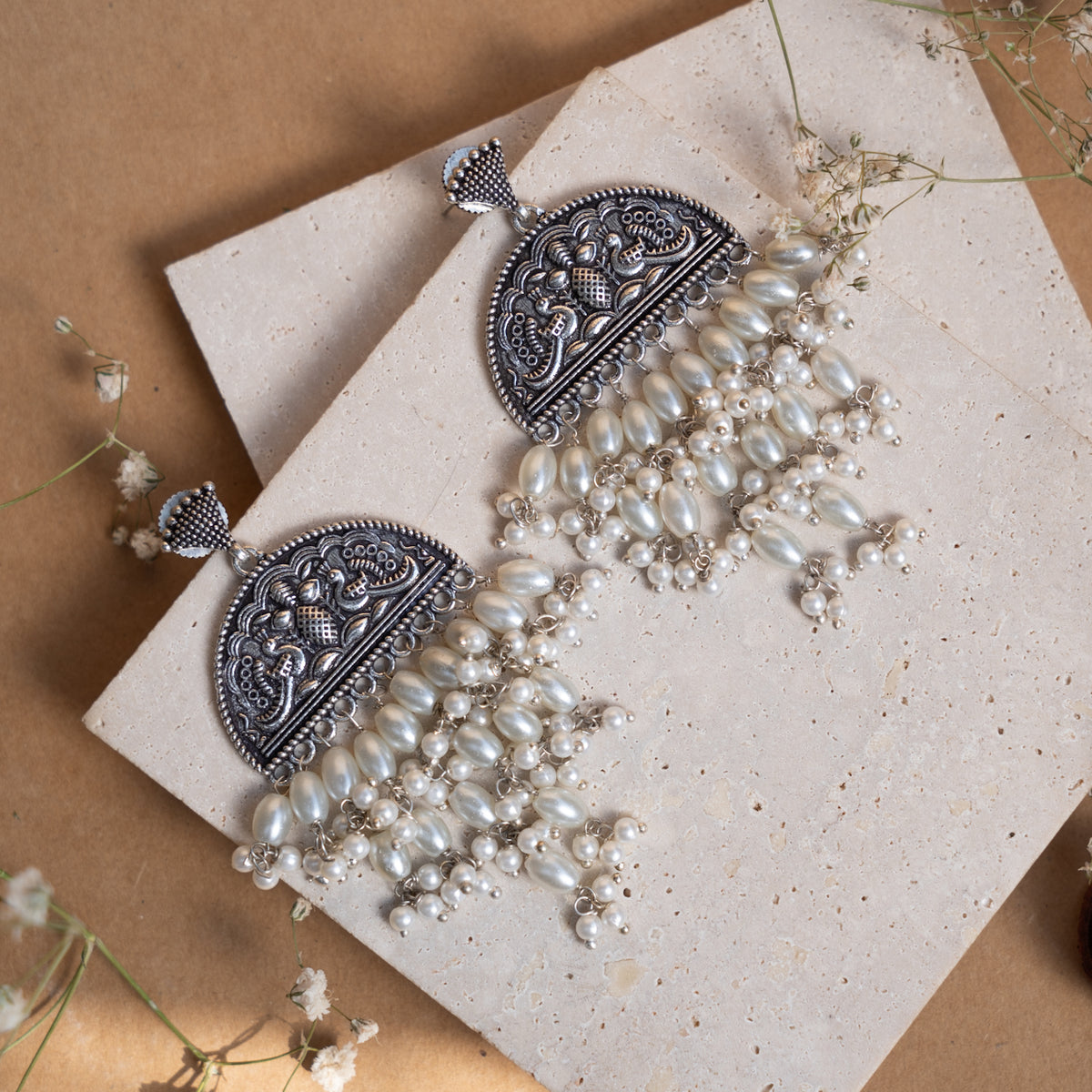 MADISON OXIDIZED ANTIQUE EARRINGS ER898