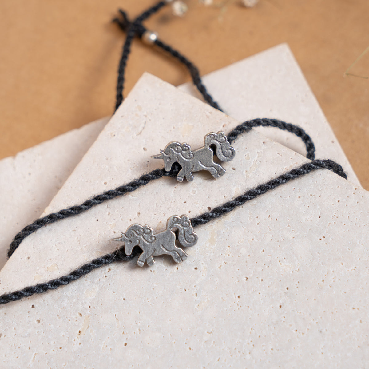 CHEVAL SILVER TONED SEMI HANDMADE ANKLETS AK05