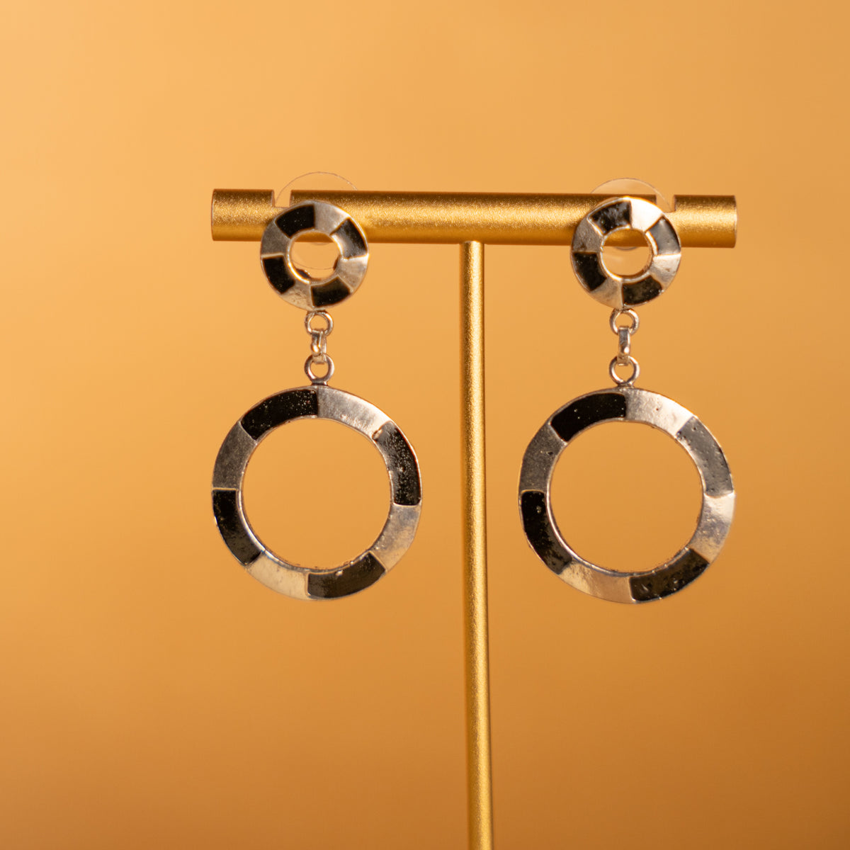 REMI ENAMEL OXIDIZED FINISH NECKLACE/CHOKER/NECKPIECE NL290