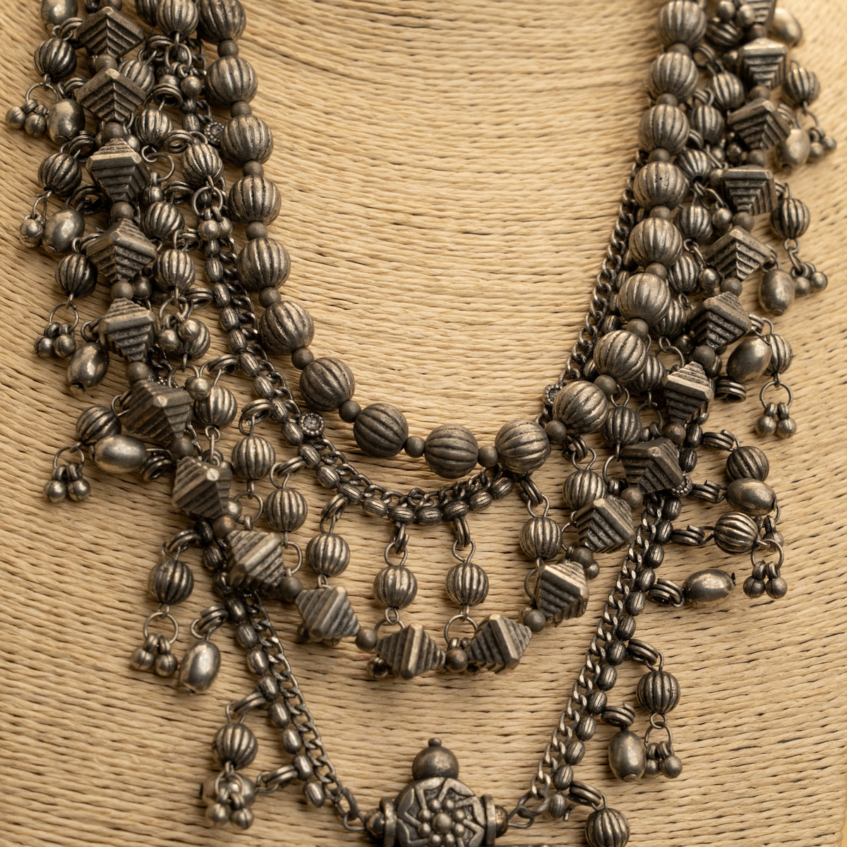 JACK BLACK POLISH LAYERED MALA / NECKPIECE ML 162