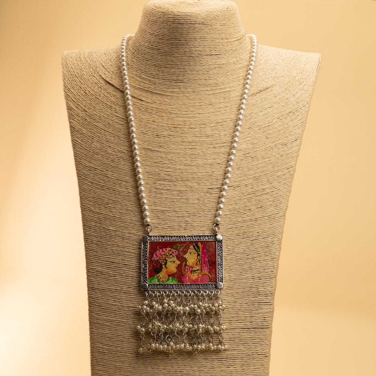 ROWAN OXIDIZED MALA/ NECKPIECE ML 160