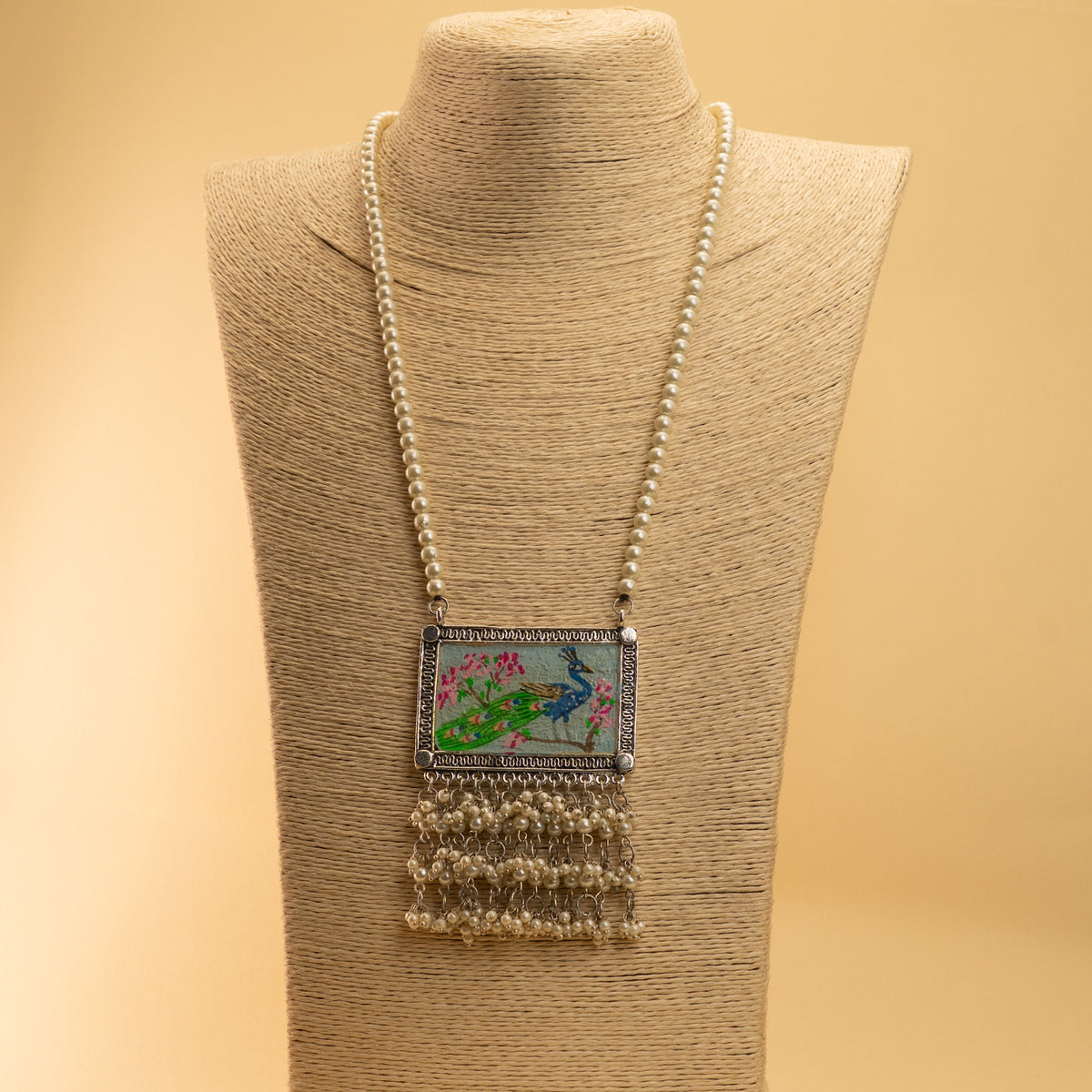 ROWAN OXIDIZED MALA/ NECKPIECE ML 160