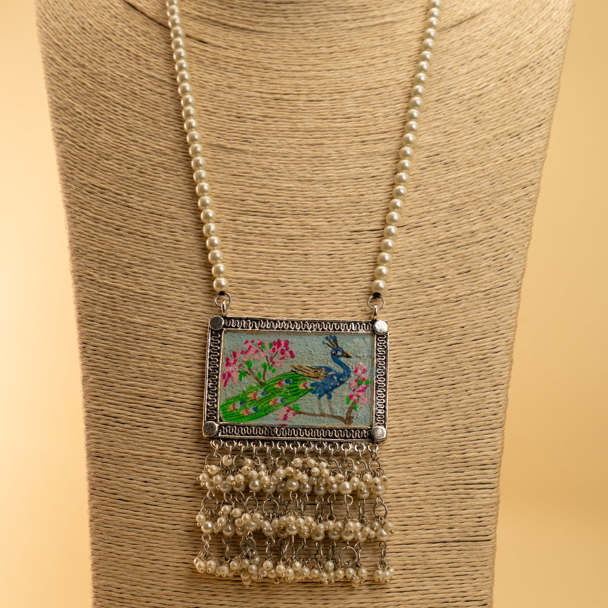 ROWAN OXIDIZED MALA/ NECKPIECE ML 160