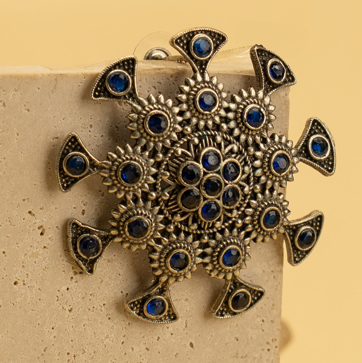 LAINEY ANTIQUE SEMI HANDMADE EARRINGS/STUDS ER417