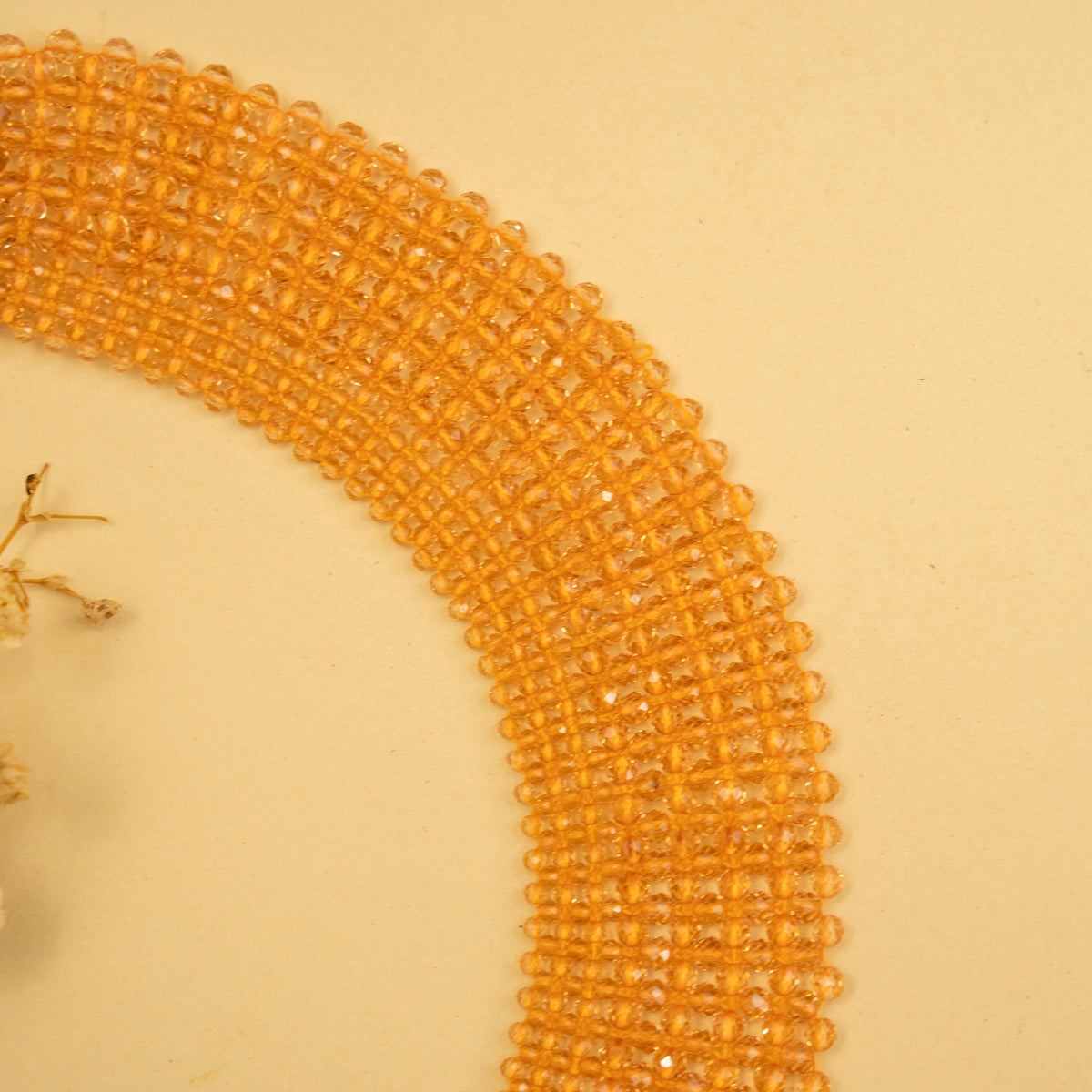 REMI BIJOUX PREMIUM CRYSTAL HANDMADE AND BEADED NECKPIECE/CHOKER CH217