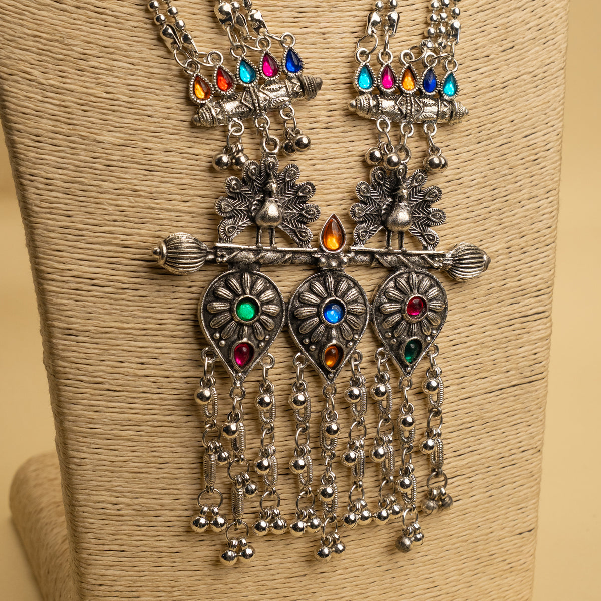 REESE OXIDIZED LAYERED MALA/ NECKPIECE  ML196