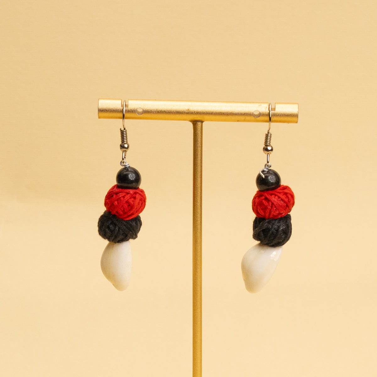 GOWSHA FABRIC AND BEADS HANDMADE AND HANDSTICHED MALA/ NECKPIECE ML96