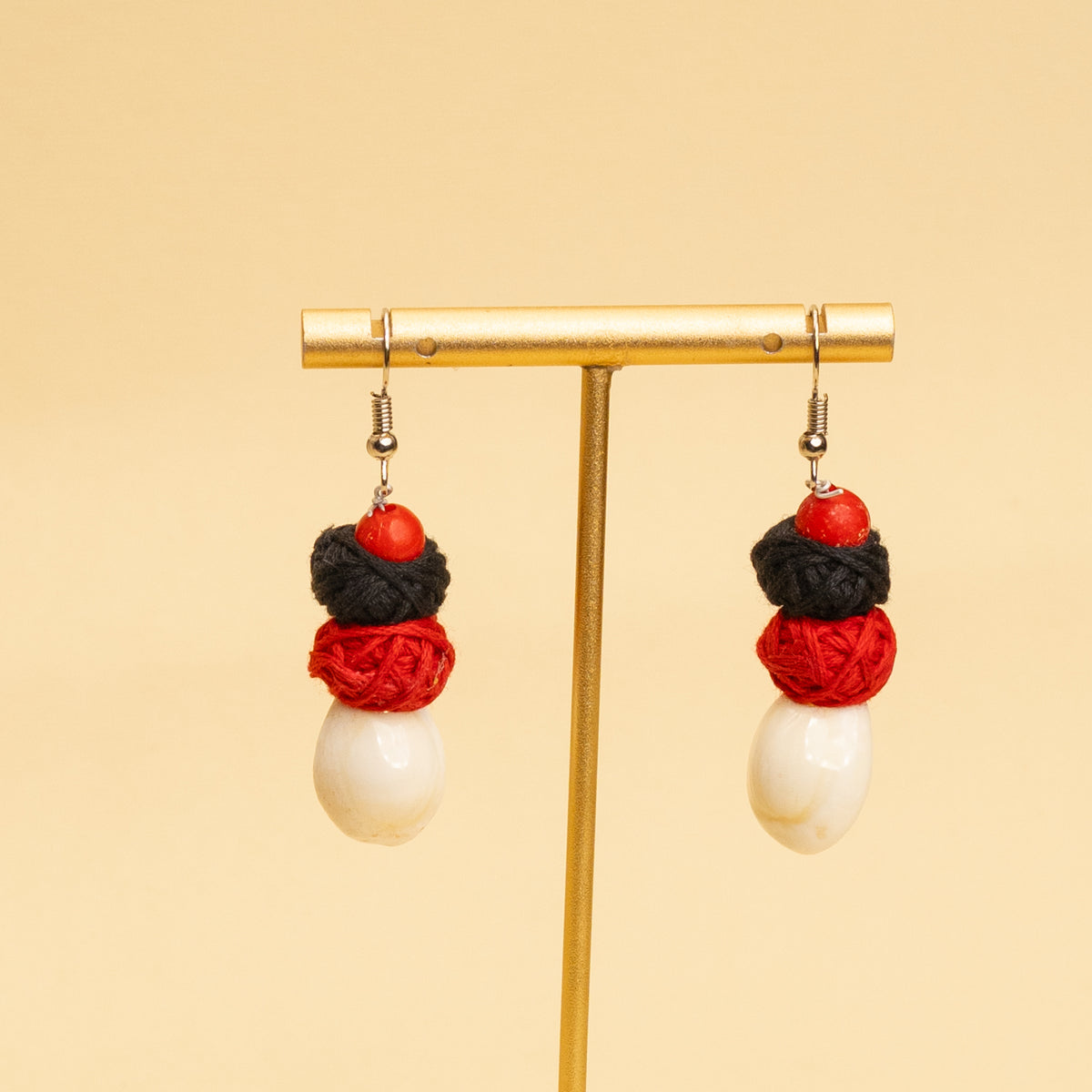 HINAYA FABRIC AND BEADS HANDMADE AND HANDSTICHED MALA/ NECKPIECE ML97