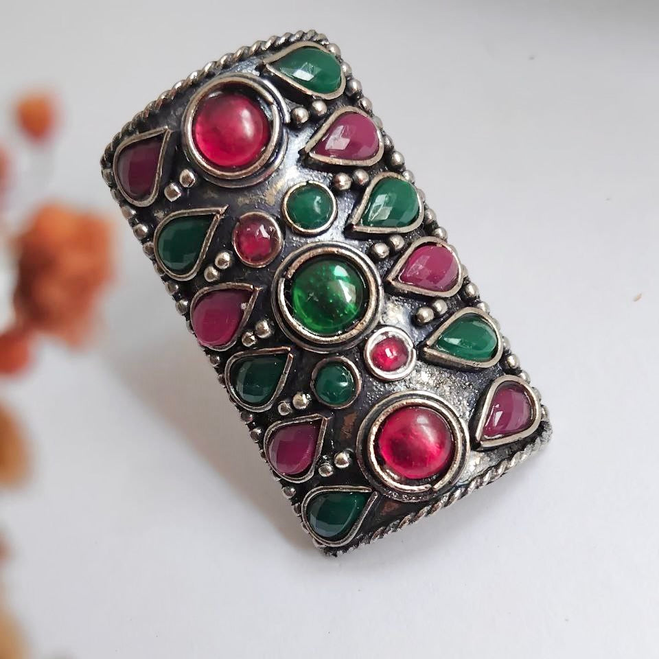 RIMASHA ANTIQUE POLISH RING R93