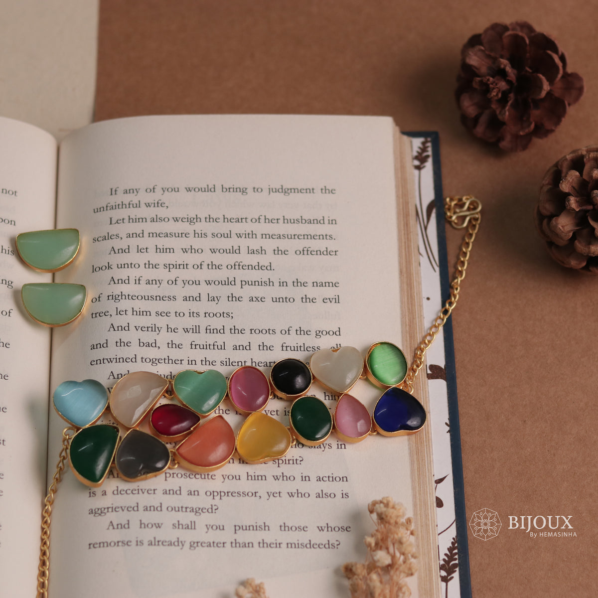 LUCY BIJOUX PREMIUM AND EXCLUSIVE HANDMADE CHOKER WITH EARRINGS CH121