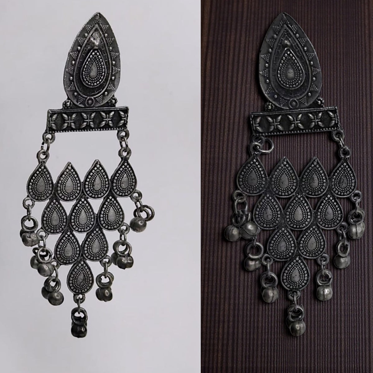 ATHSHA AFGHANI RAW AND RUSTIC AND VINTAGE DANGLERS AF61