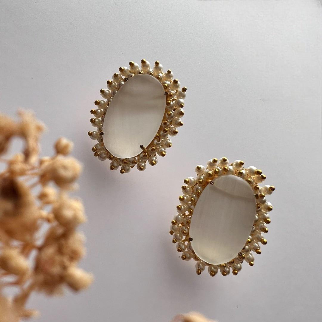 ELA BIJOUX PREMIUM AND EXCLUSIVE HANDMADE CHOKER WITH EARRINGS CH208