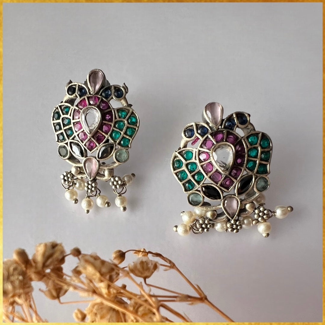 STELLA BIJOUX PREMIUM AND EXCLUSIVE SEMI HANDMADE CHOKER WITH EARRINGS CH125