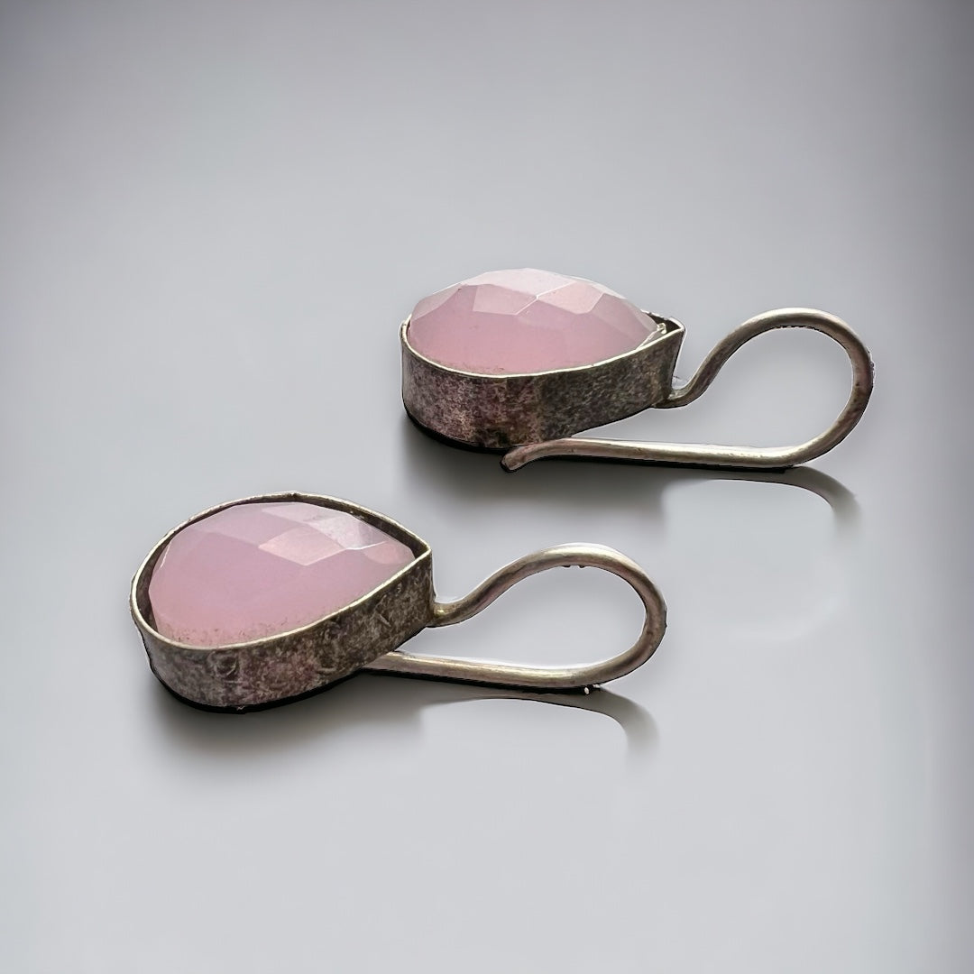 VIRANA SEMI HANDMADE RAW AND RUSTIC CHOKER/NECKPIECE/NECKLACE WITH EARRINGS CH51