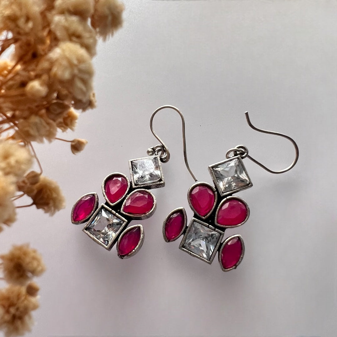 INETHRA BIJOUX PREMIUM AND EXCLUSIVE SEMI HANDMADE CHOKER WITH EARRINGS CH82