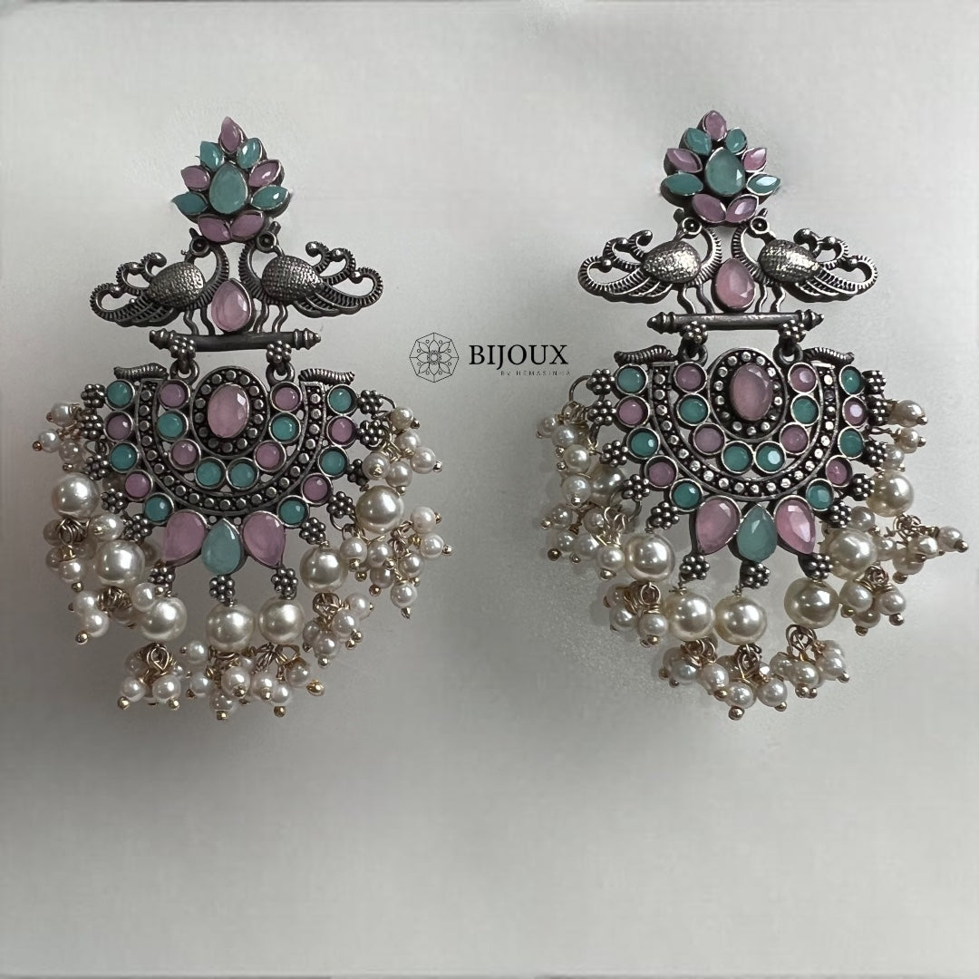 ZIFY ELEGANCE SILVER LOOK ALIKE EARRING ER369
