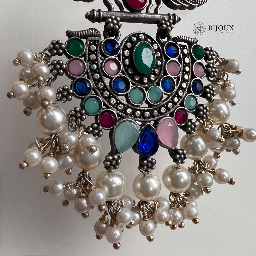 ZIFY ELEGANCE SILVER LOOK ALIKE EARRING ER369