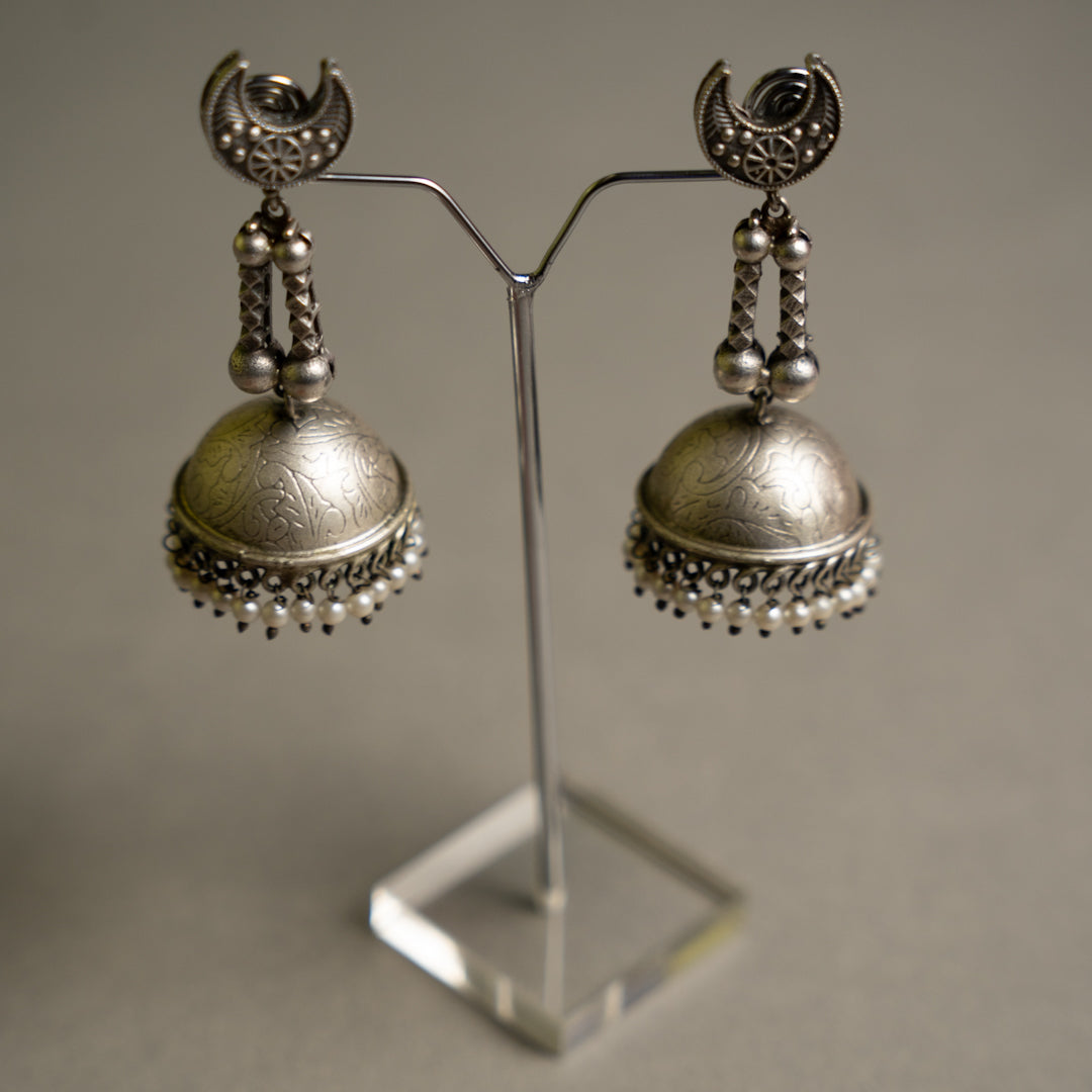 EEASH BIJOUX PREMIUM HANDMADE ANTIQUE NECKPIECE/NECKLACE WITH EARRING NL268