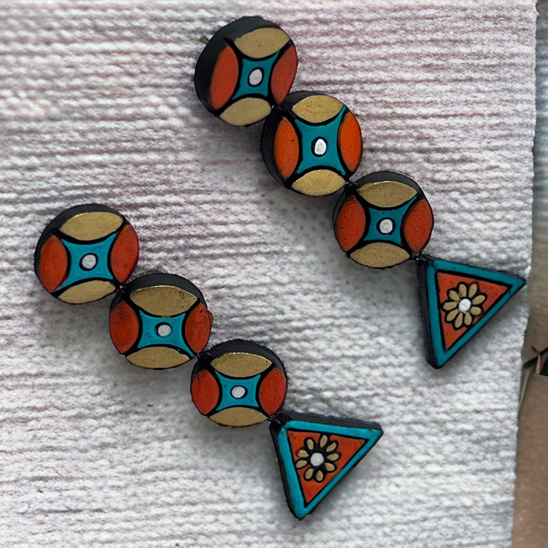 KRISHMA TERRACOTTA HANDMADE DANGLERS TR55