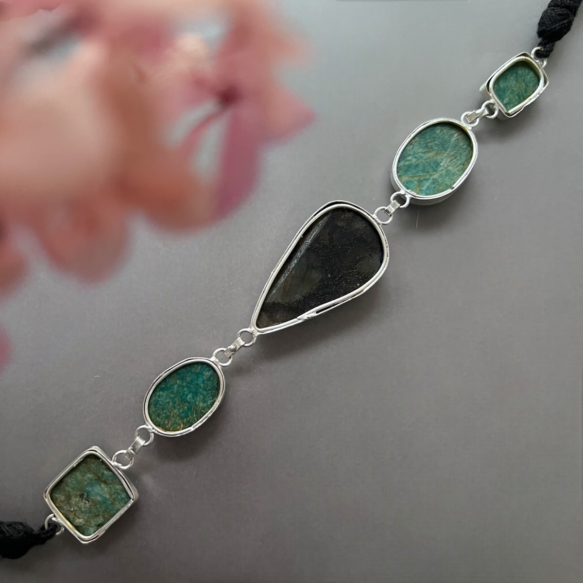 RIKARA BIJOUX PREMIUM AND EXCLUSIVE NATURAL STONE HANDMADE CHOKER CH385