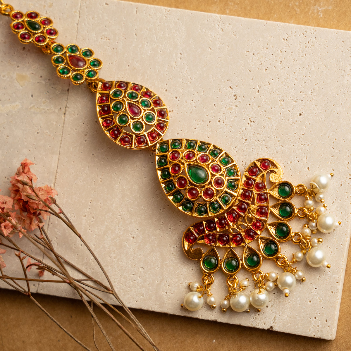 THYLA HAIR BUN SILVER ANTIQUE HEAD ACCESSORIES HA08