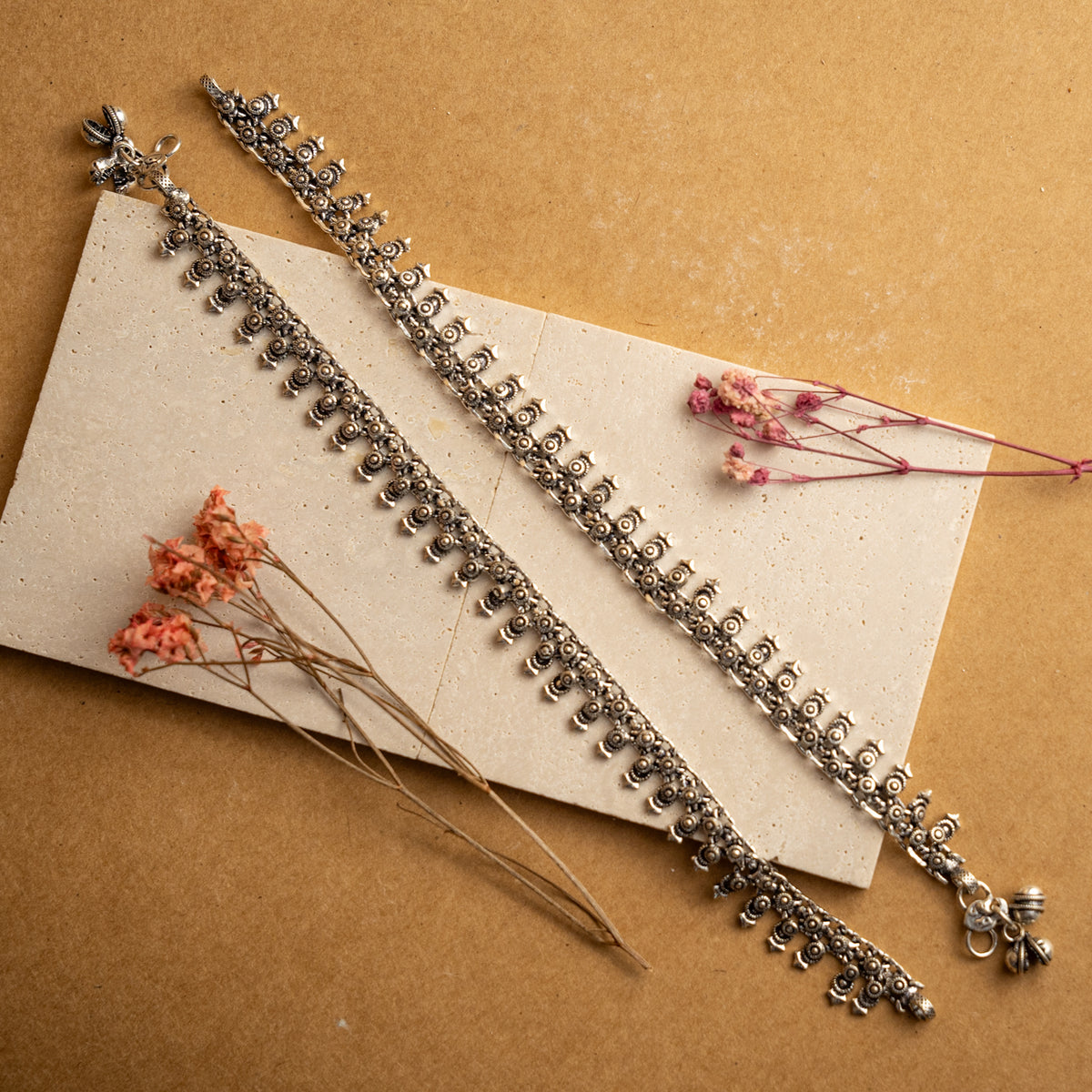 VINAMI OXIDIZED ANKLETS AK02