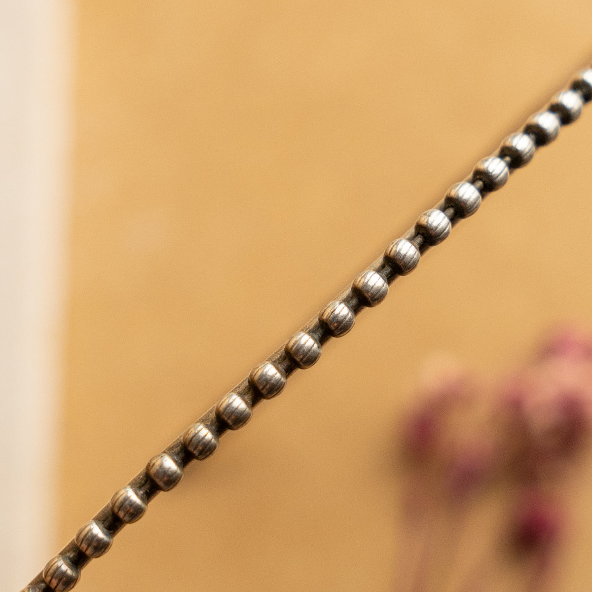 NIKA SILVER TONED FAUX SILVER ANTIQUE HEAD ACCESSORIES HA01