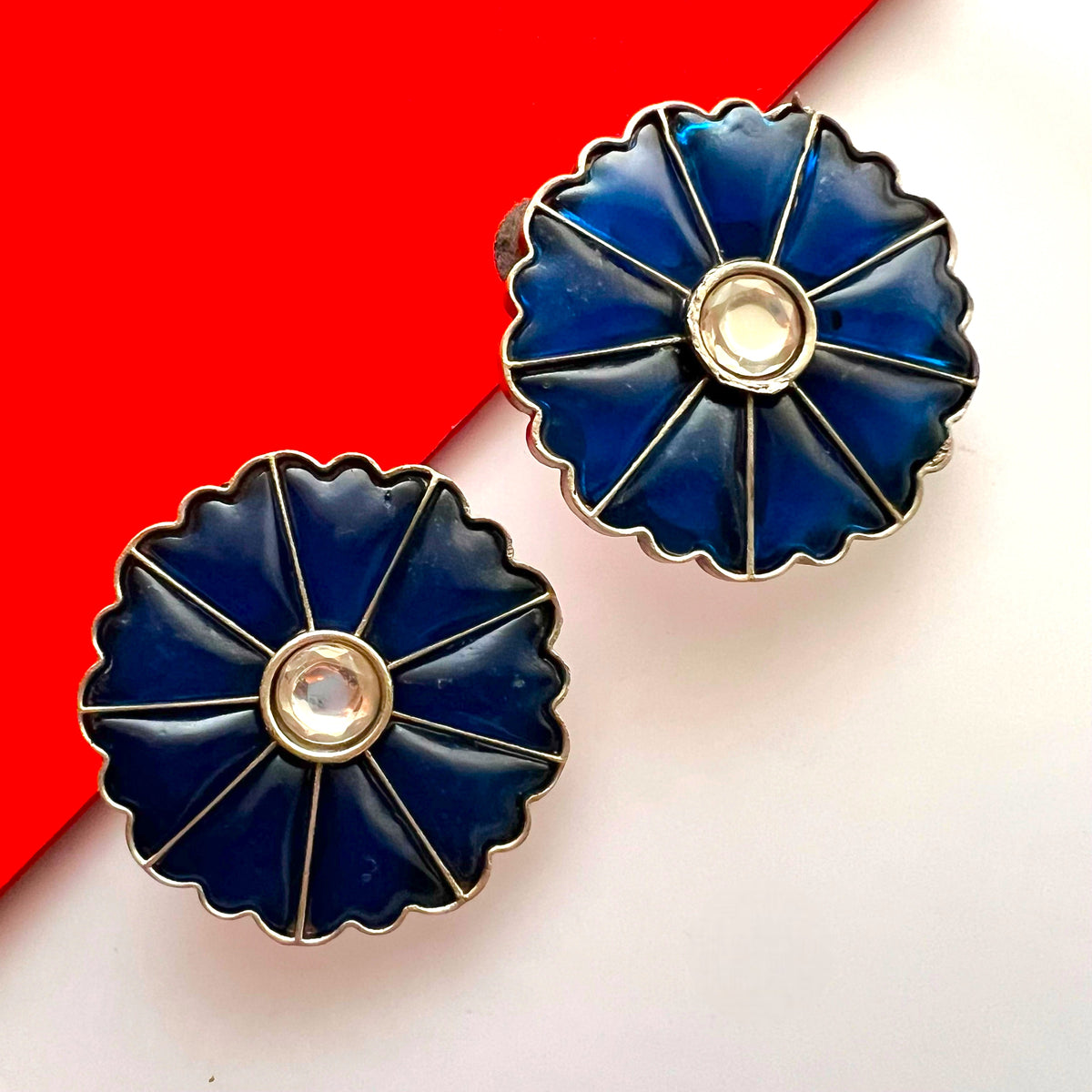 MING BIJOUX PREMIUM AND EXCLUSIVE SEMI HANDMADE HASLI/NECKPIECE WITH EARRINGS CH421