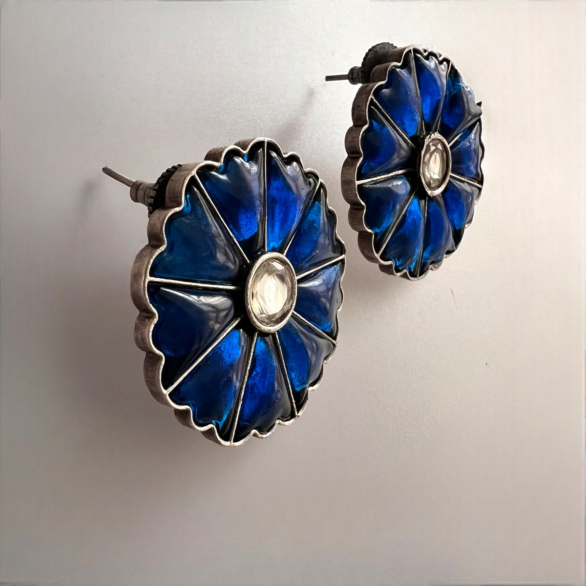 MING BIJOUX PREMIUM AND EXCLUSIVE SEMI HANDMADE HASLI/NECKPIECE WITH EARRINGS CH421