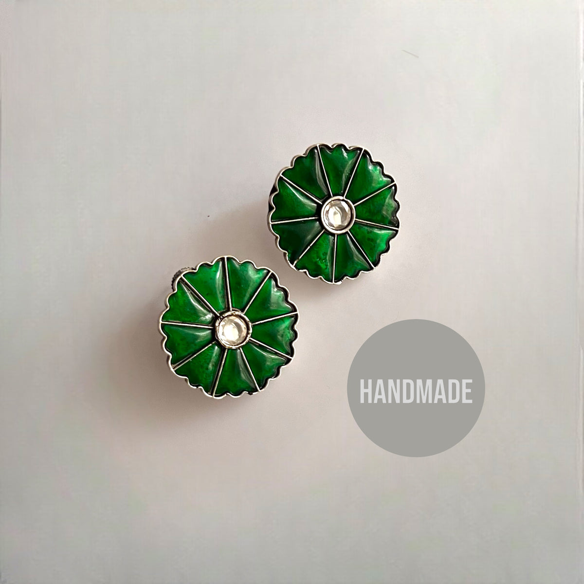 MING BIJOUX PREMIUM AND EXCLUSIVE SEMI HANDMADE HASLI/NECKPIECE WITH EARRINGS CH421