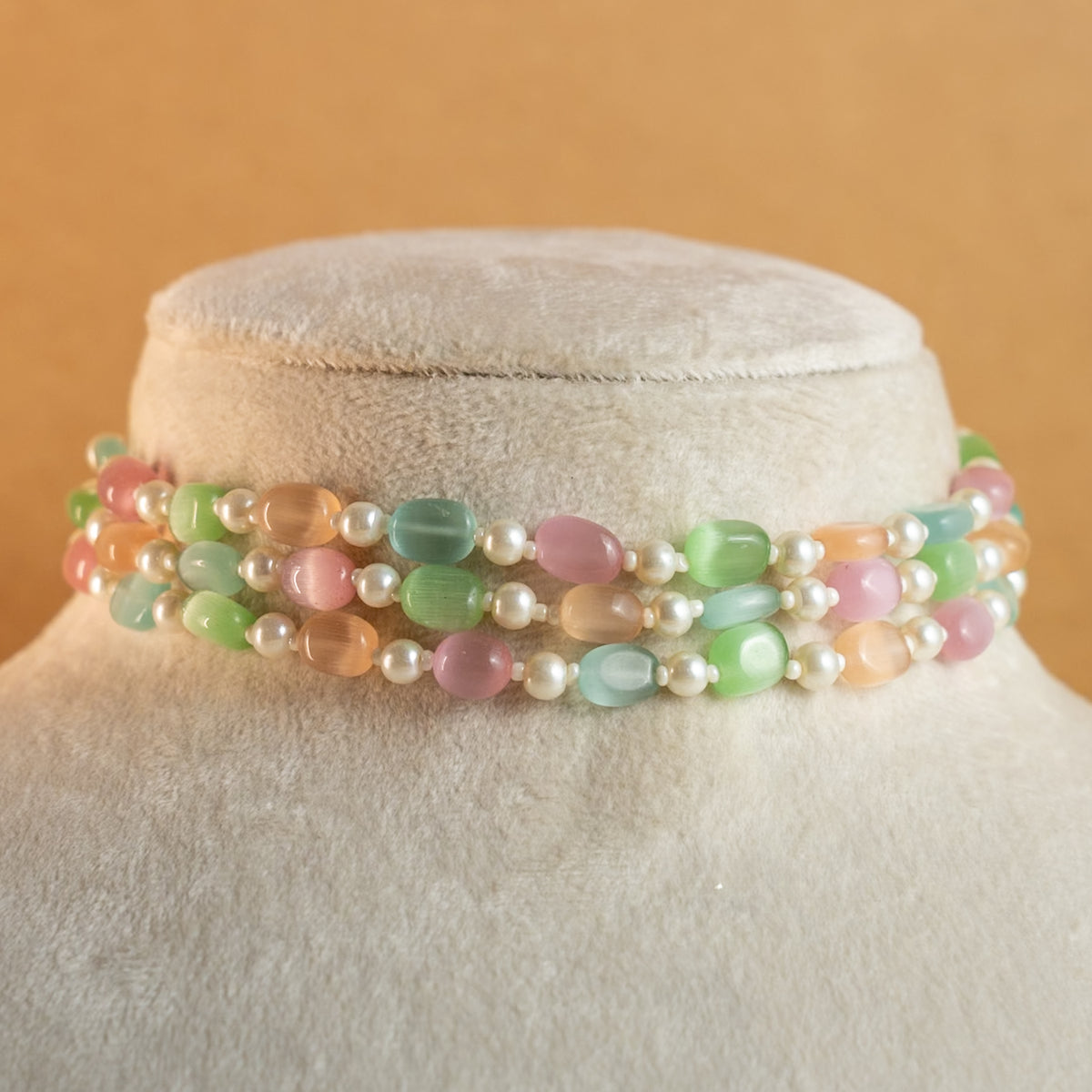 AADITA BIJOUX'S BEADED EXCLUSIVE HANDMADE CHOKER CH139
