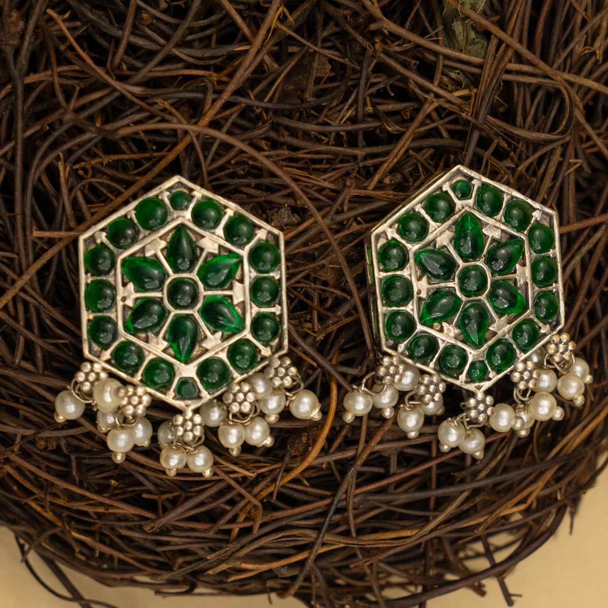 LILLIAN BIJOUX PREMIUM AND EXCLUSIVE HANDMADE CHOKER WITH EARRINGS CH129